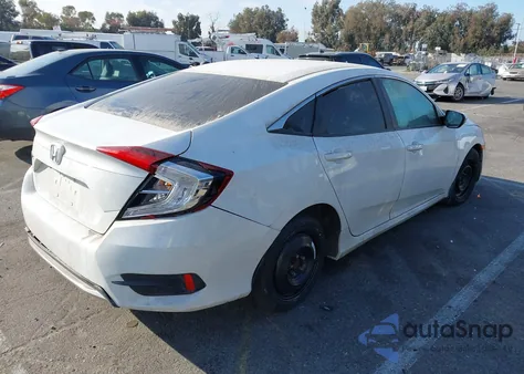 2020 Honda Civic Lx z USA, uszkodzony, nr VIN 2HGFC2F68LH540710